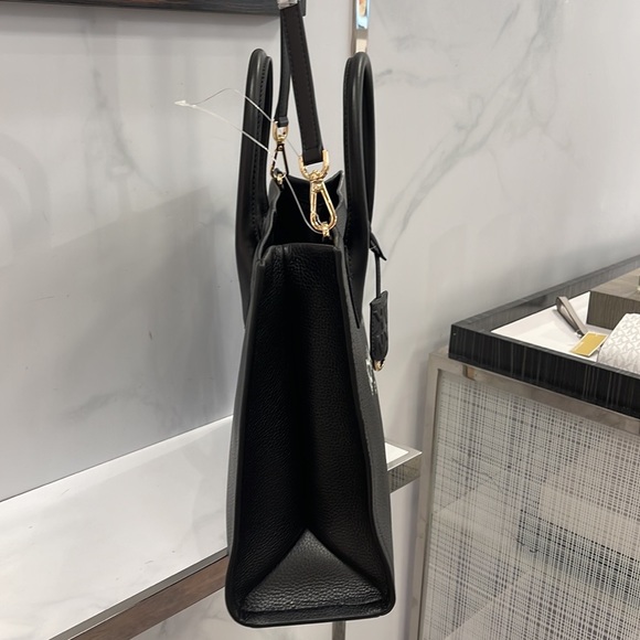 Michael Kors Medium Mirella 35S2G7ZT7L Tote Bag In Black - Picture 12 of 16